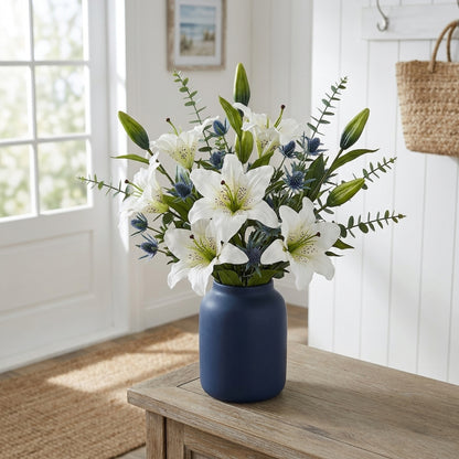 White Madonna Lily Spray