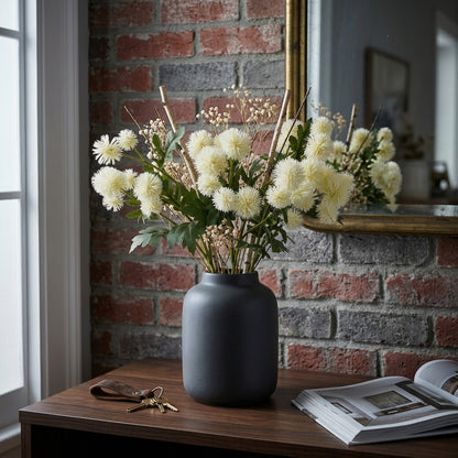 Cream Globe Thistle Spray