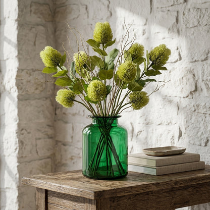 Green Banksia Stem