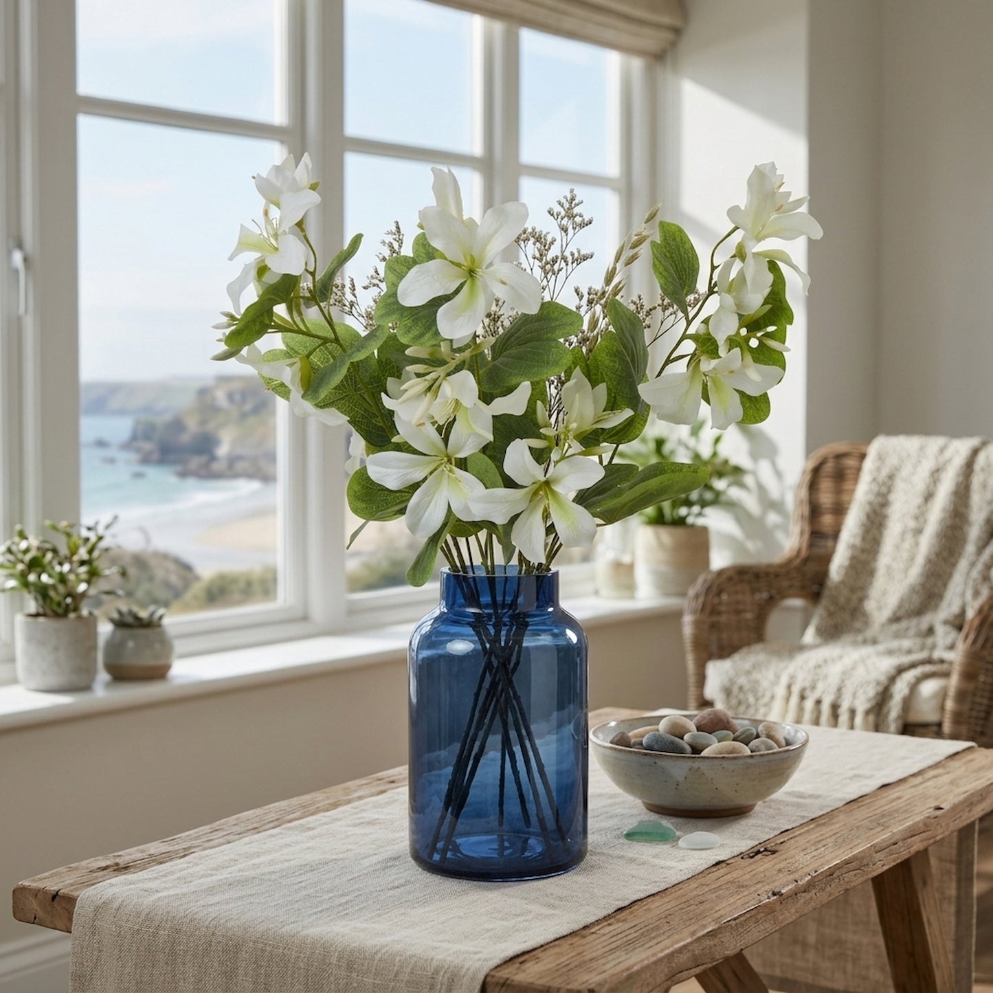 Cream Bauhinia Orchid Spray