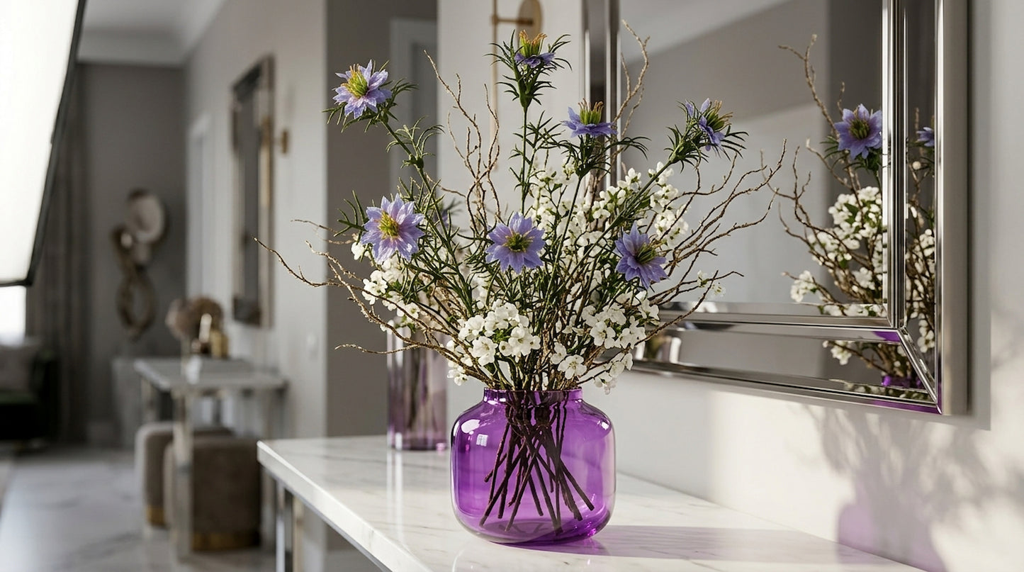 The Natural Garden Collection Purple Nigella Love In A Mist