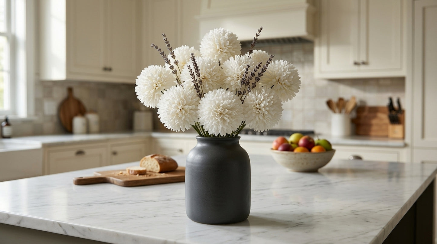 White Short Chrysanthemum