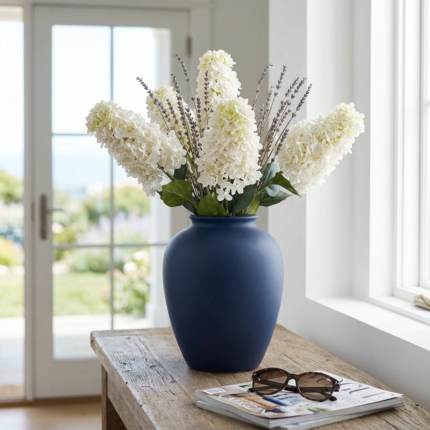 White  Spear Hydrangea
