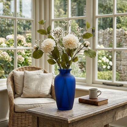 White Dahlia Stem