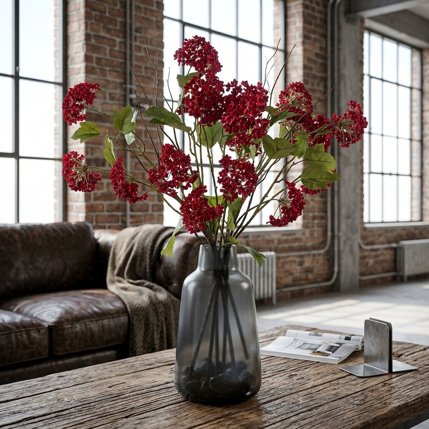 Red Autumnal Viburnum