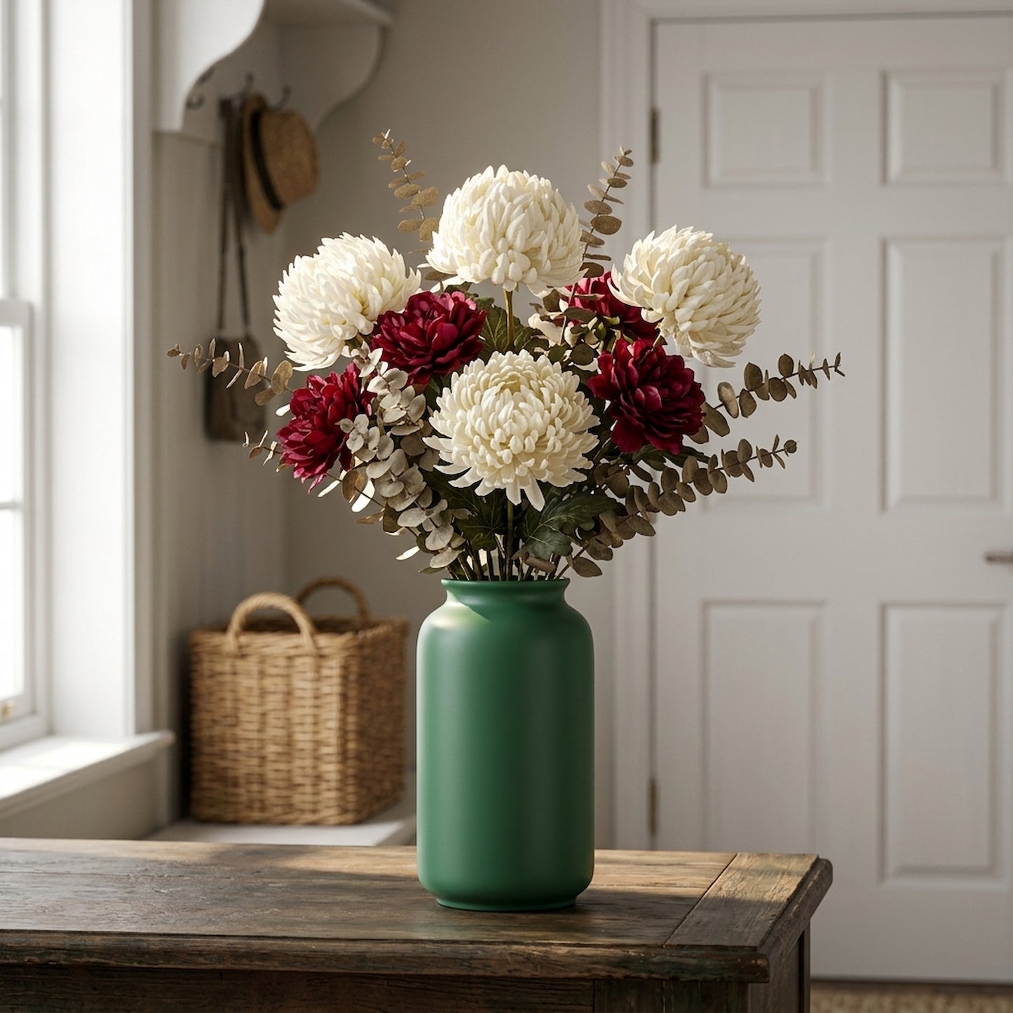 Large White Chrysanthemum