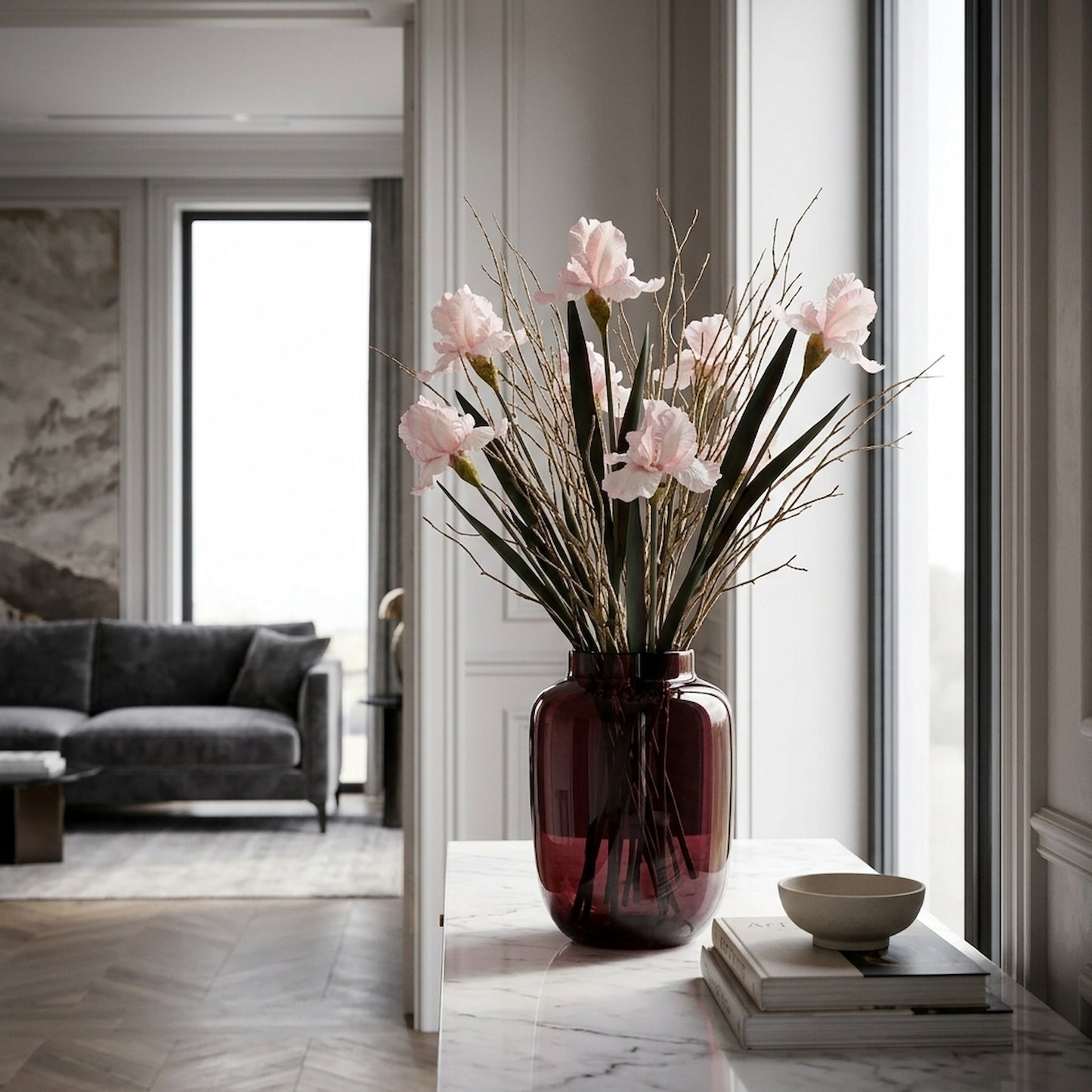 The Natural Garden Collection Pale Pink Fringed Iris