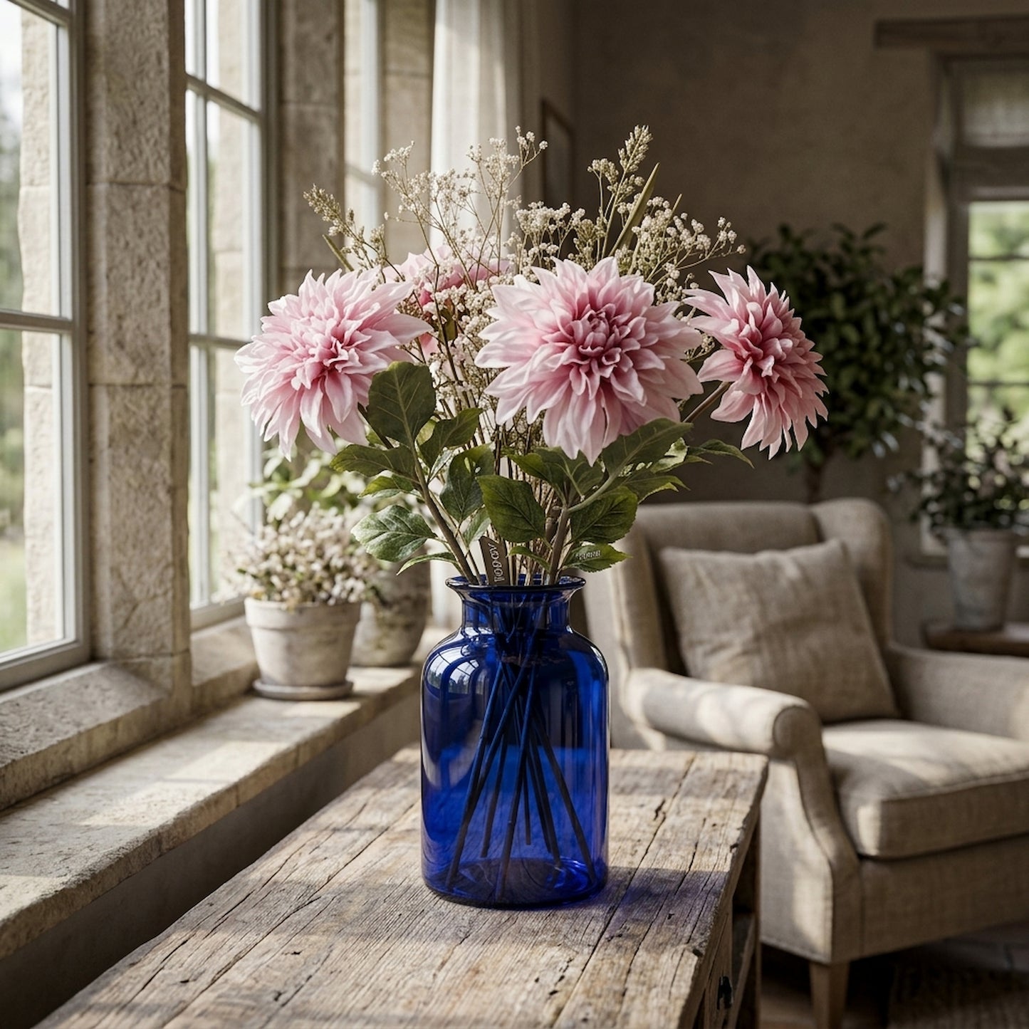 The Natural Garden Collection Pink Dahlia