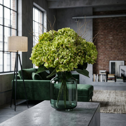 Green Hydrangea Bunch