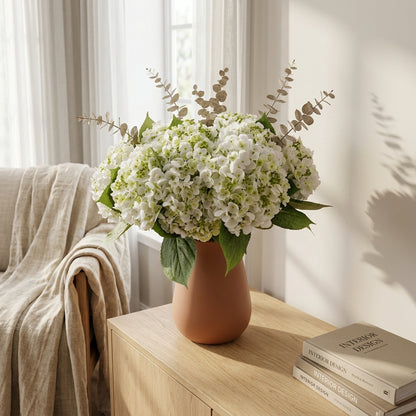 White Lace Cap Hydrangea