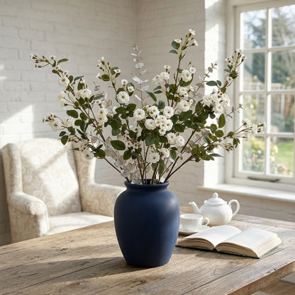 White Wild Meadow Rose